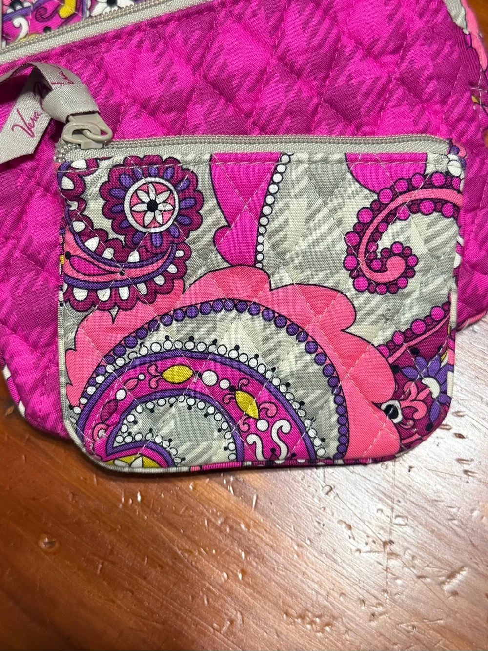 NWT Vera Bradley Set “Paisley Meets Plaid”Tote with 5 Matching Accessories